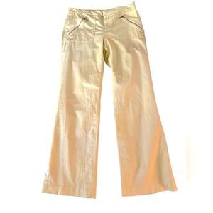 Banana Republic Women's Stretch Bootcut Trousers, Celery, size 6